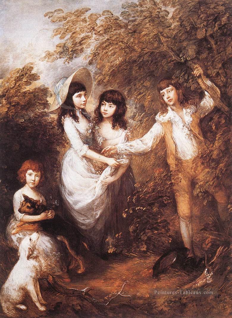 Les Marsham enfants Thomas Gainsborough Peintures à l'huile